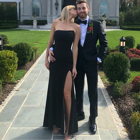 - Aqua black tie gown - Picture 2 of 9